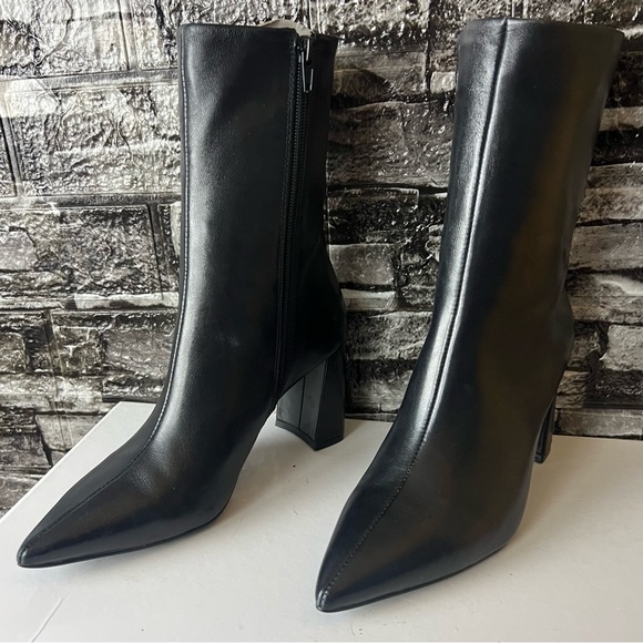 Brand New Steve Madden Nicolette Black Womens boots Size 5.5 - Picture 6 of 12